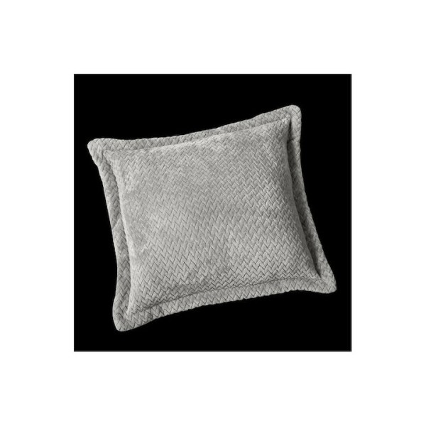 Guy Laroche Rombus Κουβέρτα Fleece Υπέρδιπλη 220x240εκ. Silver5206480568176