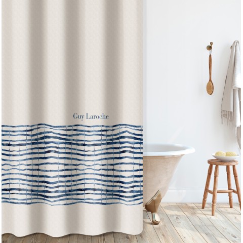 ΚΟΥΡΤΙΝΑ AZZAM DENIM 180X185 Guy Laroche5206480650796