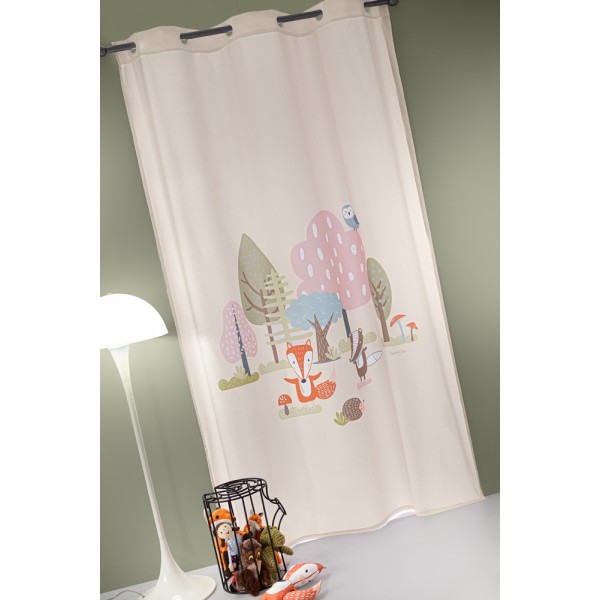 ΚΟΥΡΤΙΝΑ ΠΑΙΔΙΚΗ SAINT CLAIR SOFT-TOUCH TIMBER 160X240 PUDRA