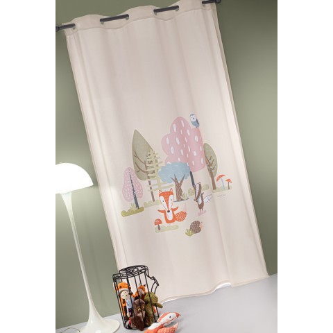 ΚΟΥΡΤΙΝΑ ΠΑΙΔΙΚΗ SAINT CLAIR SOFT-TOUCH TIMBER 160X240 PUDRA