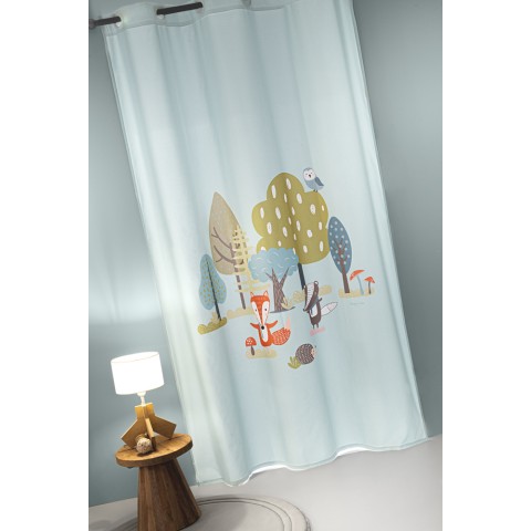 ΚΟΥΡΤΙΝΑ ΠΑΙΔΙΚΗ SAINT CLAIR SOFT-TOUCH TIMBER 160X240 ΜΙΝΤ