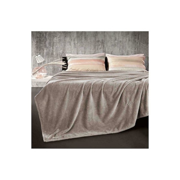 Guy Laroche.ROMBUS WENGE Κουβέρτα Fleece Υπέρδιπλη 220x240εκ.