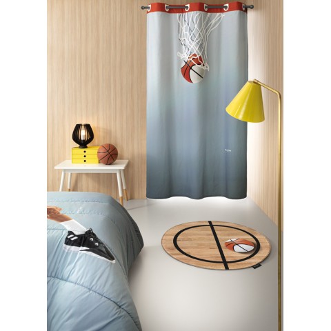 Κουρτίνα Παιδική Ballet Hoop Grey  με τρούκς 160Χ240 Saint Clair5206480588136