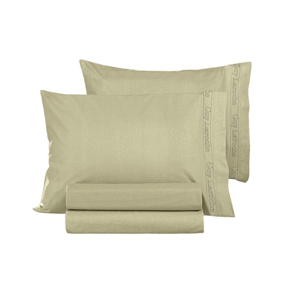 Guy Laroche Μαξιλαροθήκες Color Plus Σετ  OLIVE  50x70εκ.5206480622359
