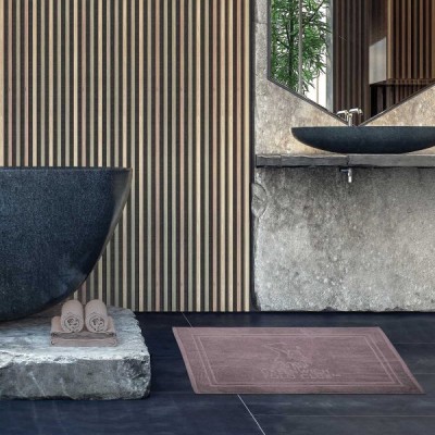 PERA BROWN ΧΑΛΙ 90% COTTON/10% POLYESTER 50x80 LAX208 - ESPIEL 2