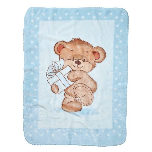 4870 ΚΟΥΒΕΡΤΑ VELOUR 110x140 RELAX