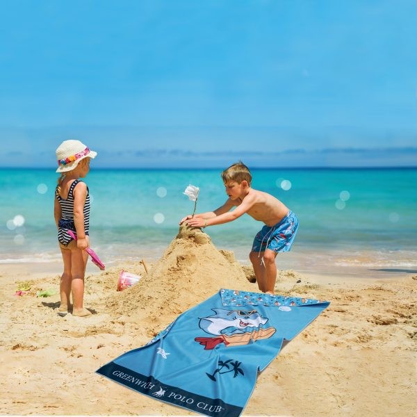 3881 ΠΕΤΣΕΤΑ ΘΑΛΑΣΣΗΣ 70Χ140 GREENWICH POLO CLUB JUNIOR5204850233778