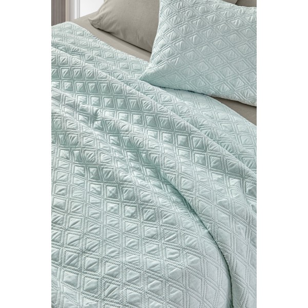 Κουβερλί Σετ 2τμχ Tempest Mint 180X240εκ Guy Laroche5206480652516