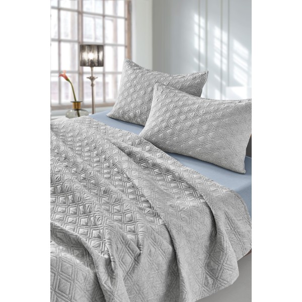 Κουβερλί Σετ 2τμχ Tempest grey 180X240εκ Guy Laroche5206480652486