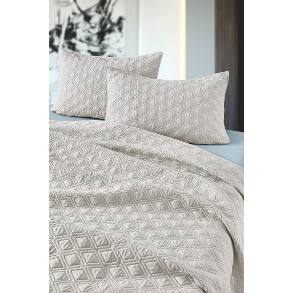 Κουβερλί Σετ 2τμχ Tempest natural 180X240εκ Guy Laroche5206480652479