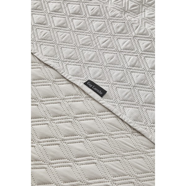 Κουβερλί Γίγας Σετ 2τμχ Tempest natural 250X240εκ Guy Laroche5206480652905