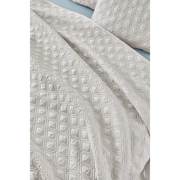 Κουβερλί Γίγας Σετ 2τμχ Tempest natural 250X240εκ Guy Laroche5206480652905