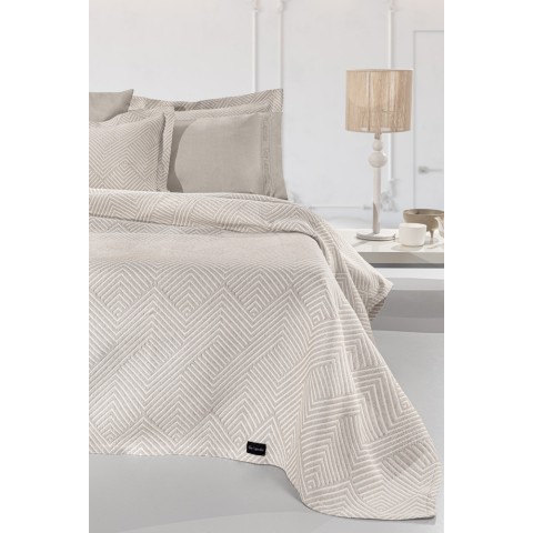 Κουβέρτα - Κάλυμμα κρεβατιού  Tetris Linen  Υπέρδιπλη   245x260 Guy Laroche5206480655333