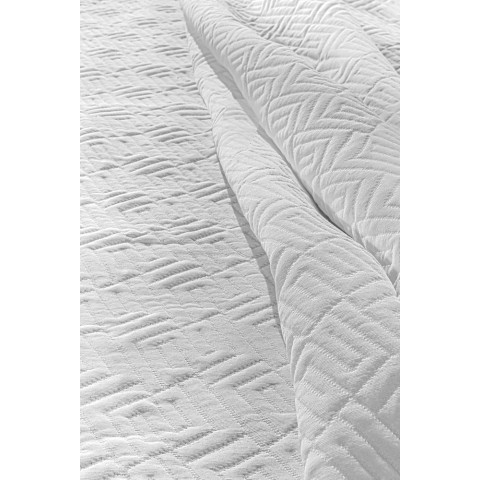 Κουβέρτα - Κάλυμμα κρεβατιού  PATTERN WHITE  Υπέρδιπλη   245x260 Guy Laroche5206480655357
