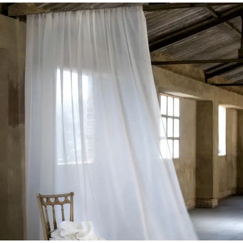 ΚΟΥΡΤΙΝΑ ΒΟΥΑΛ ΜΟΝΟΧΡΩΜΗ QUIZ ΡΟΖ   3-1552