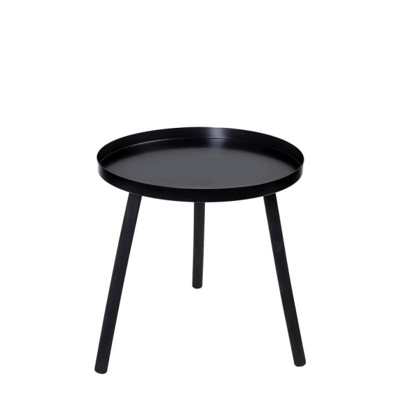 ΤΡΑΠΕΖΑΚΙ ΜΕΤΑΛΛΙΚΟ. ΣΤΡΟΓΓΥΛΟ ΜΑΥΡΟ PUB107 Φ40ΕΚ - ESPIEL5205918354701