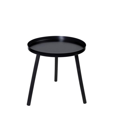 ΤΡΑΠΕΖΑΚΙ ΜΕΤΑΛΛΙΚΟ. ΣΤΡΟΓΓΥΛΟ ΜΑΥΡΟ PUB108 Φ40ΕΚ Υ60ΕΚ - ESPIEL5205918354701