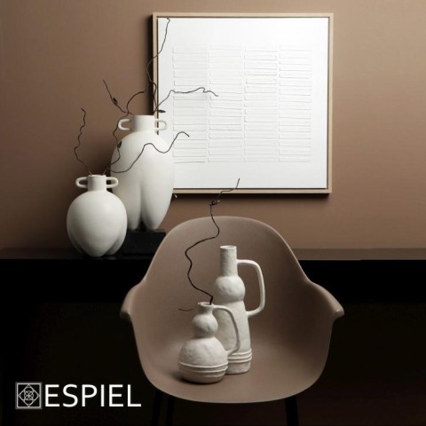 ΒΑΖΟ ΛΕΥΚΟ  16Χ12Χ35ΕΚ . TAS201 ESPIEL5205918351489