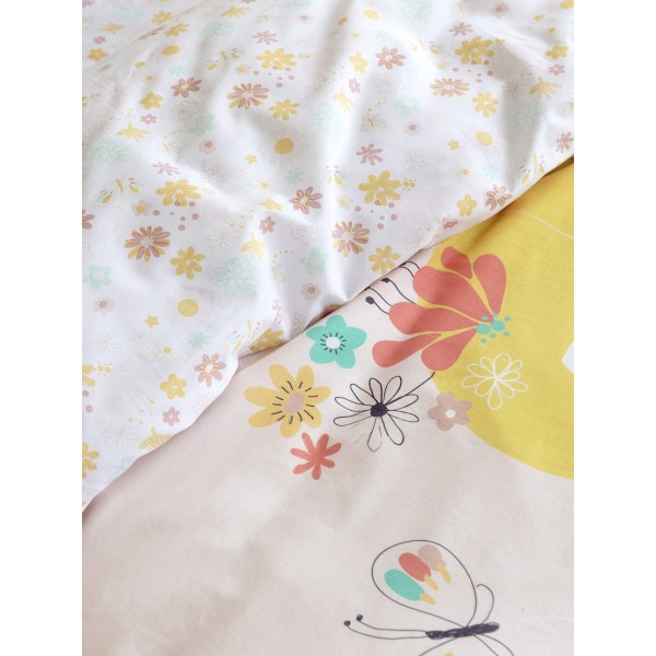 Σετ Σεντόνια Μονά με Λάστιχο - Fairy Love nima 5206482119376