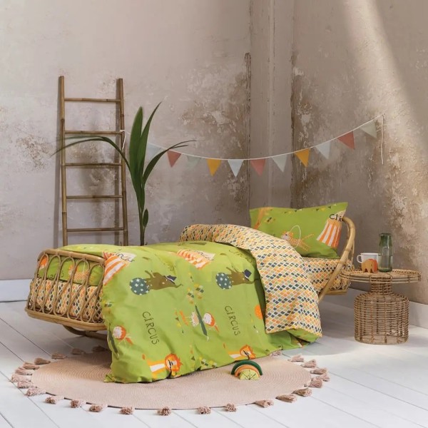 Σετ Παπλωματοθήκη Μονή - Circus5206482085954