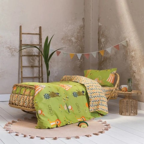 Σετ Παπλωματοθήκη Μονή - Circus5206482085954