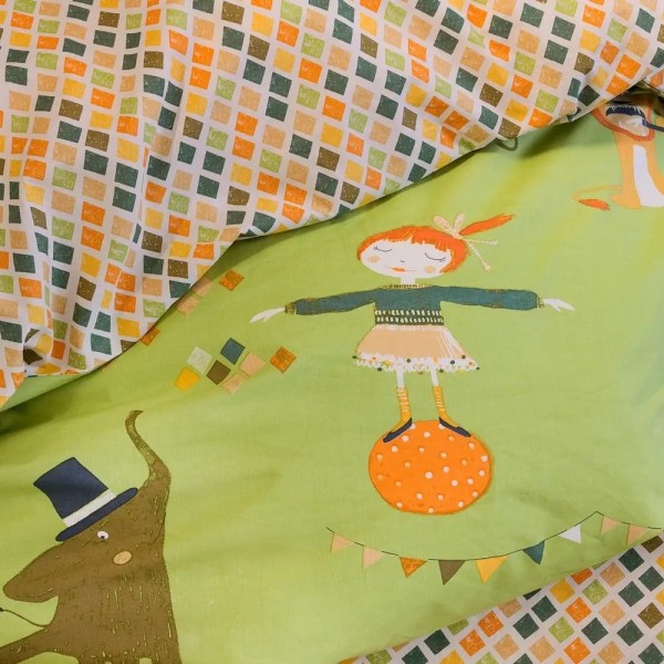 Σετ Παπλωματοθήκη Μονή - Circus5206482085954