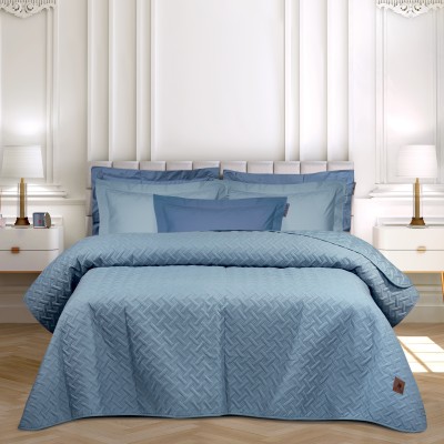 Κουβερλί Υπέρδιπλο σε Πετρόλ Χρώμα 220x240cm Nima Helix  Microfiber5206400333990