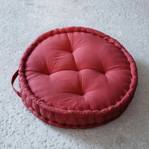 Μαξιλάρα Δαπέδου (Με Γέμιση) Hola Red Nima5206482052284