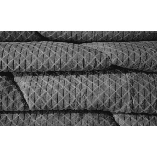 ΚΟΥΒΕΡΤΑ ΠΑΠΛΩΜΑ BAROQUE CARBON 180X240 SAINT CLAIR Paris