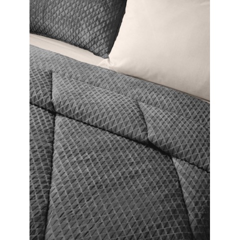 ΚΟΥΒΕΡΤΑ ΠΑΠΛΩΜΑ BAROQUE CARBON 180X240 SAINT CLAIR Paris