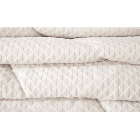 ΚΟΥΒΕΡΤΑ ΠΑΠΛΩΜΑ BAROQUE IVORY 220X240 SAINT CLAIR Paris