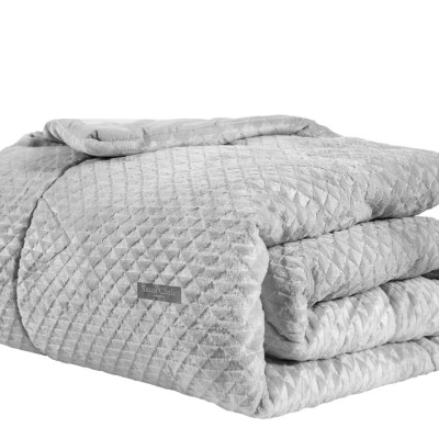 ΚΟΥΒΕΡΤΑ ΠΑΠΛΩΜΑ BAROQUE SILVER 220X240 SAINT CLAIR Paris