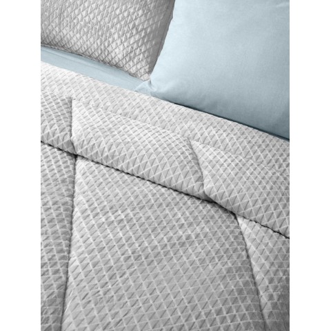 ΚΟΥΒΕΡΤΑ ΠΑΠΛΩΜΑ BAROQUE SILVER 220X240 SAINT CLAIR Paris