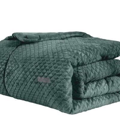 ΚΟΥΒΕΡΤΑ ΠΑΠΛΩΜΑ BAROQUE EMERALD 180X240 SAINT CLAIR Paris