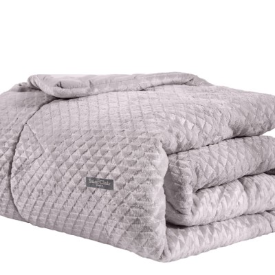 ΚΟΥΒΕΡΤΑ ΠΑΠΛΩΜΑ BAROQUE MELANZE 180X240 SAINT CLAIR Paris