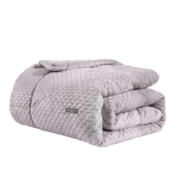 ΚΟΥΒΕΡΤΑ ΠΑΠΛΩΜΑ BAROQUE MELANZE 180X240 SAINT CLAIR Paris