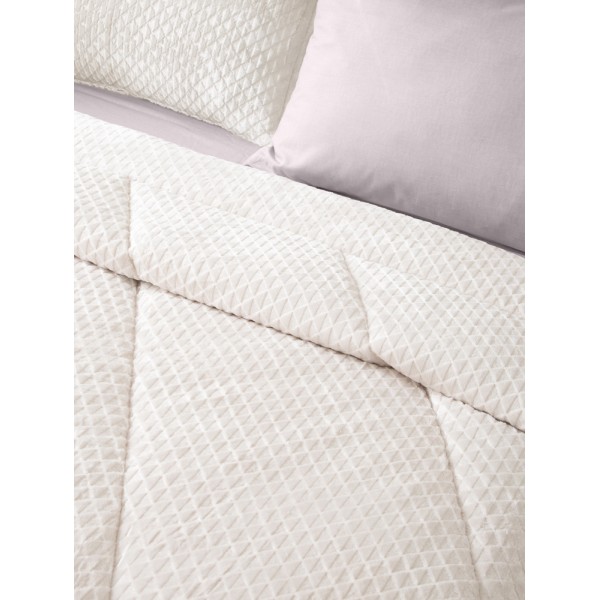 ΚΟΥΒΕΡΤΑ ΠΑΠΛΩΜA BAROQUE IVORY 180X240 SAINT CLAIR Paris