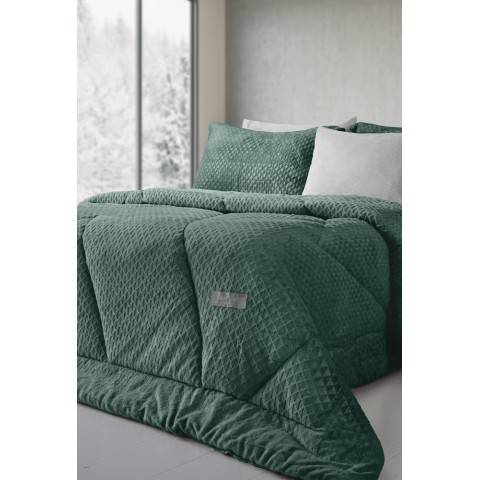 ΚΟΥΒΕΡΤΑ ΠΑΠΛΩΜΑ BAROQUE EMERALD 220X240 SAINT CLAIR Paris