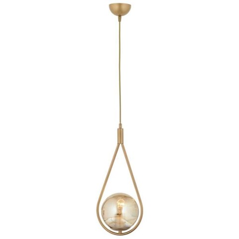 Φωτιστικό Κρεμαστό MIRZ Αντικέ/Μελί Μέταλλο/Γυαλί 20x101cm5200014780077