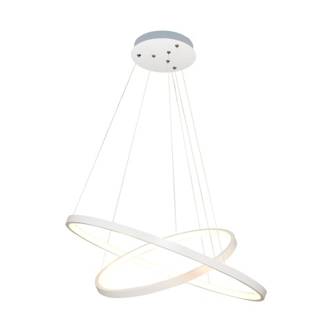 Φωτιστικό Κρεμαστό FULNI Λευκό Μέταλλο/Αλουμίνιο 60x120cm5200014830026