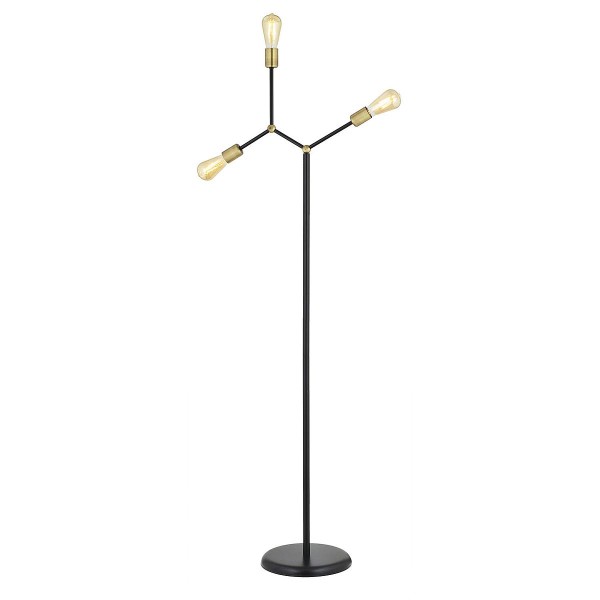 Φωτιστικό Δαπέδου HUG Μαύρο Μέταλλο 30x170cm5200014780019