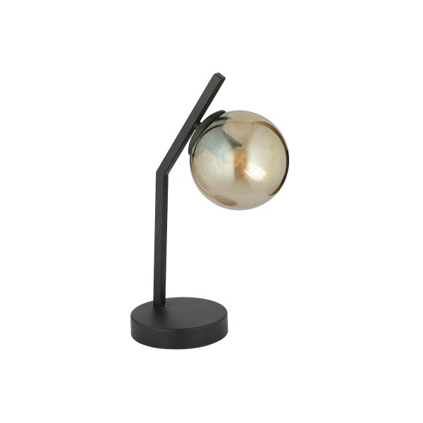 Φωτιστικό Επιτραπέζιο FER Μαύρο/Μελί Μέταλλο/Γυαλί 14x43cm5200014780072