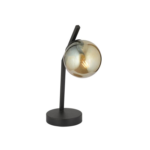 Φωτιστικό Επιτραπέζιο FER Μαύρο/Μελί Μέταλλο/Γυαλί 14x43cm5200014780072