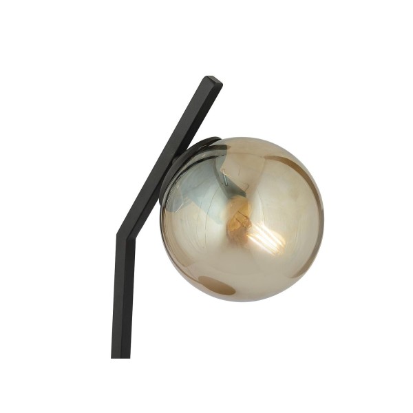 Φωτιστικό Επιτραπέζιο FER Μαύρο/Μελί Μέταλλο/Γυαλί 14x43cm5200014780072