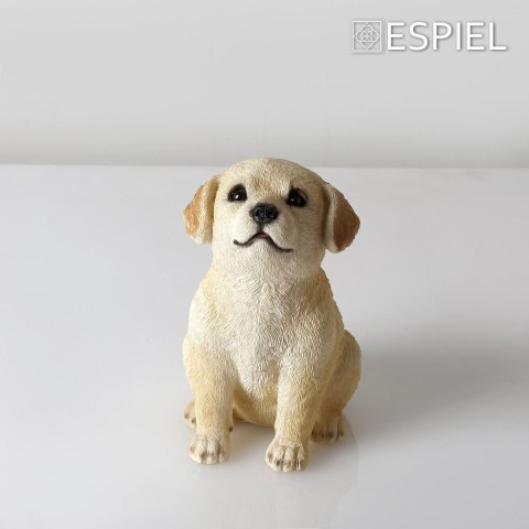 ΦΙΓΟΥΡΑ ΣΚΥΛΟΣ  GOLDEN RETRIEVER  POLYRESIN 13X16.8X20.5cm KUL105