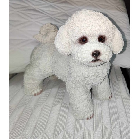 ΦΙΓΟΥΡΑ ΣΚΥΛΟΣ  POODLE   POLYRESIN 23X12.2X21cm KUL201