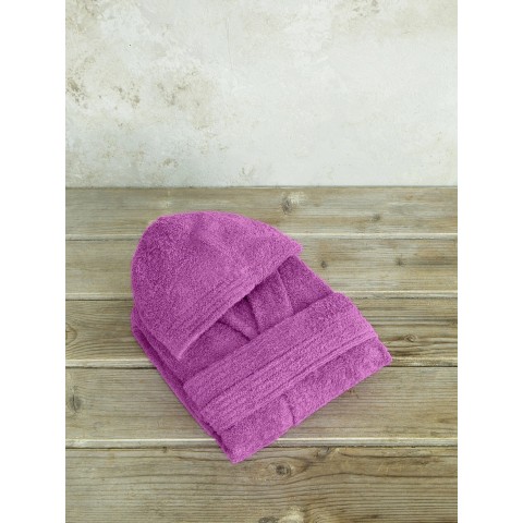 Μπουρνούζι με κουκούλα Wizard -  Dark Fuchsia5206482036888