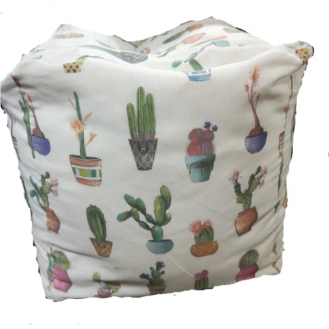 Πουφ  "pouf Cactus" 45x45x45 cm