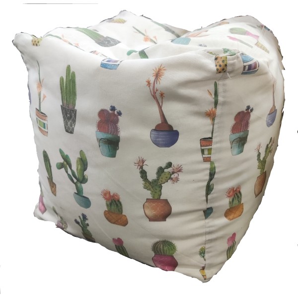 Πουφ  "pouf Cactus" 45x45x45 cm