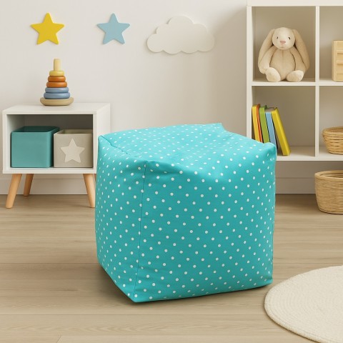 Πουφ "Polka Dot"  45x45x45 cm